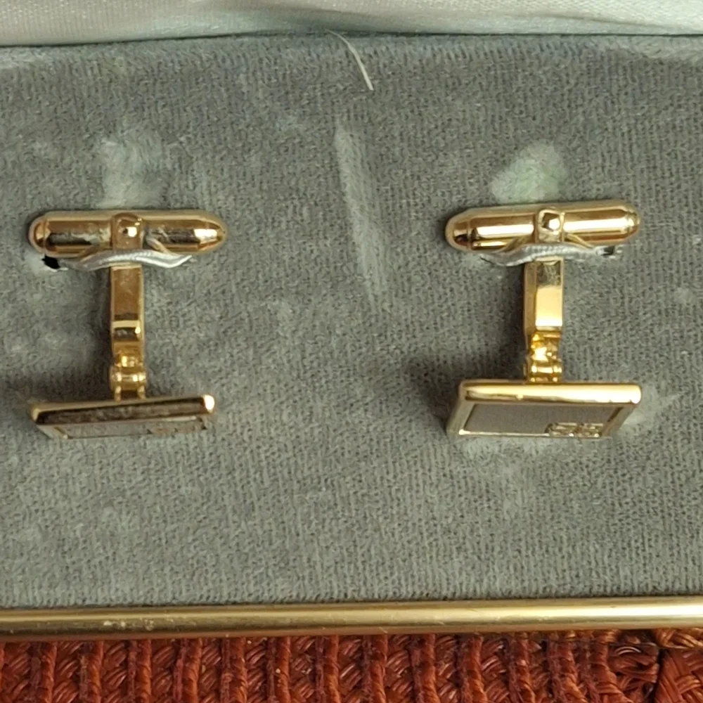 Givenchy Cufflinks And Tie Tack